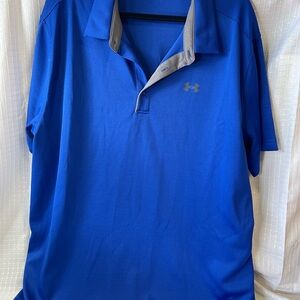 Under Armour Men's Blue Polo Shirt